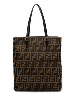 Fendi Pre-Owned 2000-2010 Zucca Canvas tote bag - Brown