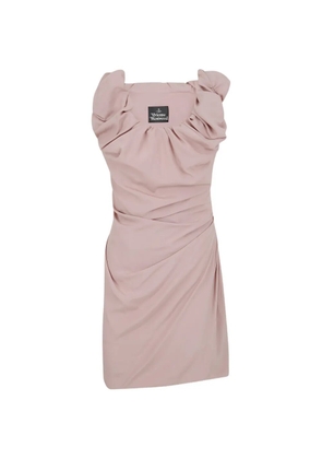 Vivienne Westwood Ginnie Amber draped-detailing mini dress - Pink