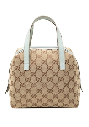 Gucci Pre-Owned 2000-2015 Mini GG Canvas Balthus Tofu Bag handbag - Neutrals