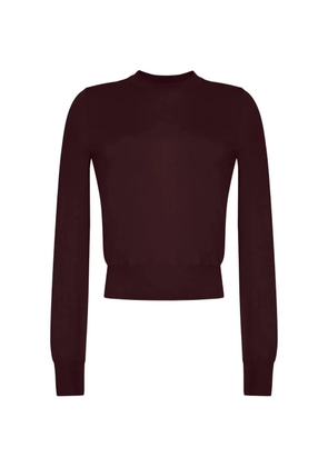 Adam Lippes Didion fine-knit sweater - Red