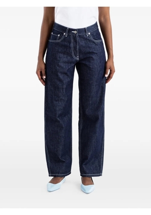 Casey Casey Paulo contrast-stitch jeans - Blue