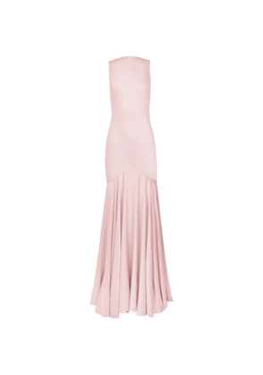 Nina Ricci cowl-back mermaid maxi dress - Pink