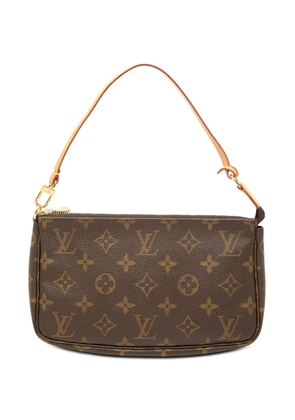 Louis Vuitton Pre-Owned 2002 Monogram Pochette Accessoires shoulder bag - Brown