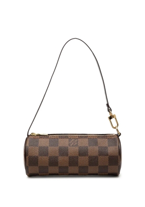 Louis Vuitton Pre-Owned 1990-2010 Damier Ebene Papillon Pochette handbag - Brown