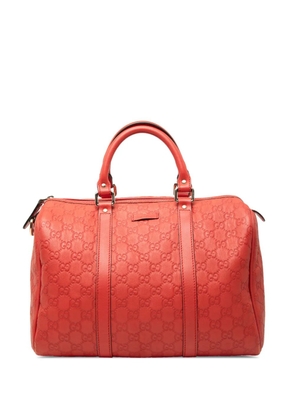 Gucci Pre-Owned 2000-2015 Medium Guccissima Joy boston bag - Orange