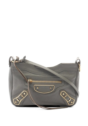 Balenciaga Pre-Owned 2000s metallic edge shoulder bag - Grey