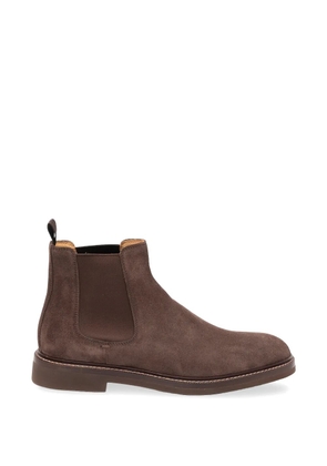 Brunello Cucinelli suede chelsea boots - Brown