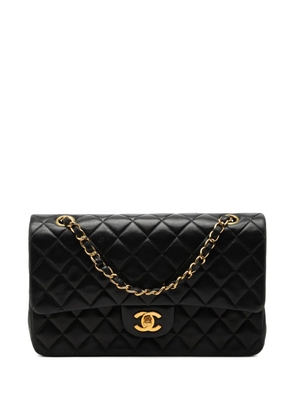 CHANEL Pre-Owned 2000-2002 Medium Classic Lambskin Double Flap shoulder bag - Black