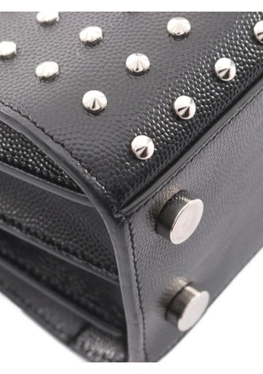 Saint Laurent Pre-Owned nano Sac De Jour studded tote bag - Black