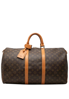 Louis Vuitton Pre-Owned 1989 Monogram Keepall 50 travel bag - Brown