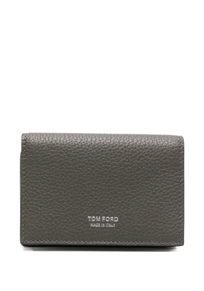 TOM FORD leather cardholder - Grey