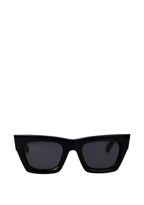 Ferragamo Eyewear SF2105S logo-lettering sunglasses - Black