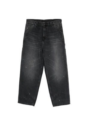 Carhartt WIP OG Single Knee paint-splatter jeans - Black