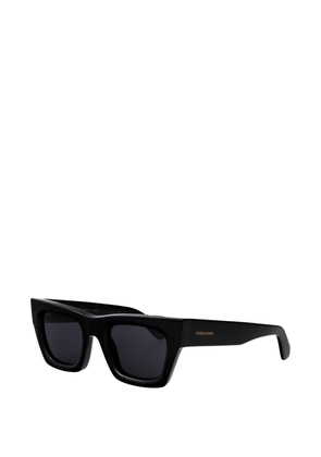 Ferragamo Eyewear SF2105S logo-lettering sunglasses - Black