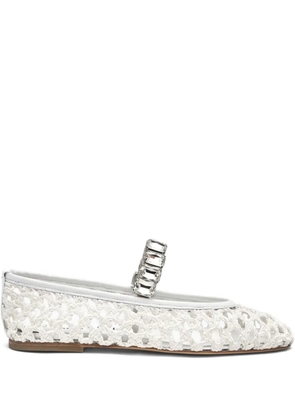 Casadei Versilia ballet flats - White