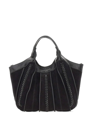 GIANNI CHIARINI Dua woven leather tote bag - Black
