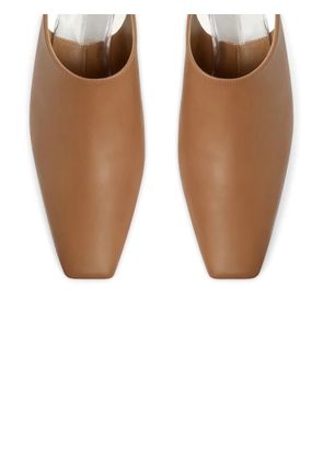Courrèges transparent kitten-heel slingback pumps - Neutrals