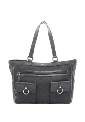 Gucci Pre-Owned 2000s Abby patterned tote bag - Black