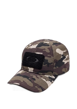 Oakley SI camouflage-print fitted cap - Green