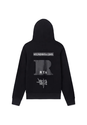 RTA Dion graphic-print hoodie - Black