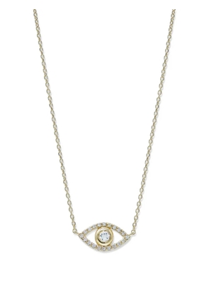 Anzie Classique diamond evil-eye necklace - Gold