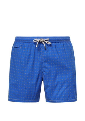 MC2 Saint Barth paisley-print dot-print swim shorts - Blue