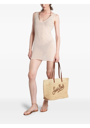 MC2 Saint Barth Raya mini dress - Neutrals