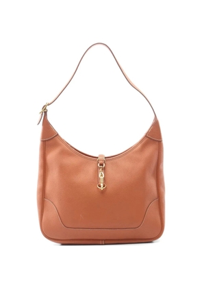 Hermès Pre-Owned 1995 31 Trim Clemence leather shoulder bag - Brown