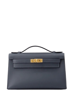 Hermès Pre-Owned 2025 Swift Kelly Pochette 22 handbag - Grey