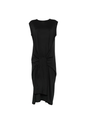 TOTEME knotted sleeveless midi dress - Black