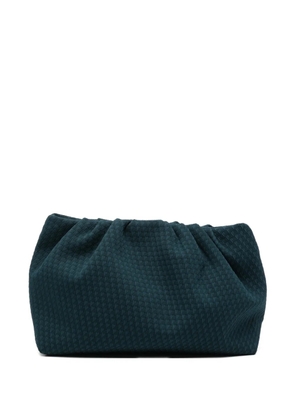 ERES geometric-pattern clutch bag - Blue