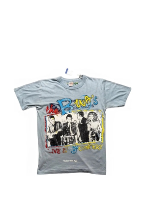 Better with Age graphic-print T-shirt - Blue