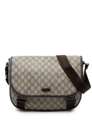 Gucci Pre-Owned 2016-2026 GG Supreme crossbody bag - Neutrals