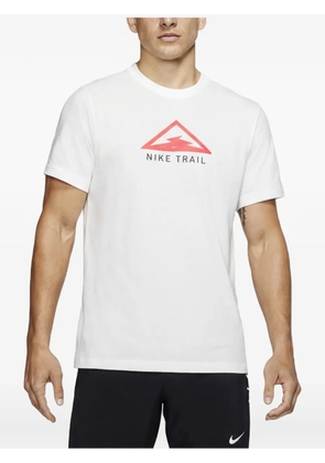 Nike Dri-fit Trail logo-print T-shirt - White