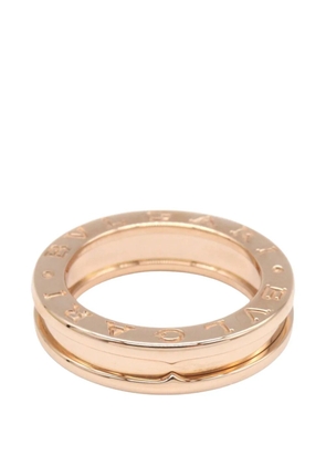 Bvlgari Pre-Owned 2010s B-zero1 logo-engraved ring - Pink
