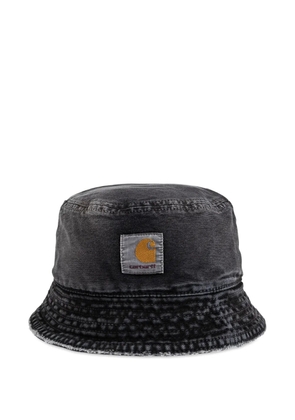 Carhartt WIP logo-patch bucket hat - Black