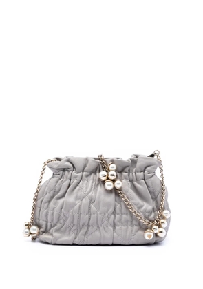 Christian Dior Pre-Owned 2011 Mini Lambskin Cannage Gaufre Delices Bag crossbody bag - Neutrals