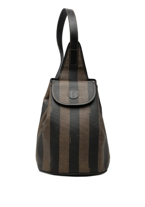 Fendi Pre-Owned 20th Century Pequin Coated Canvas Sling Bag crossbody bag - Brown