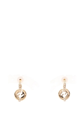 Fendi Pre-Owned EverRound post-back-fastening earrings - Gold