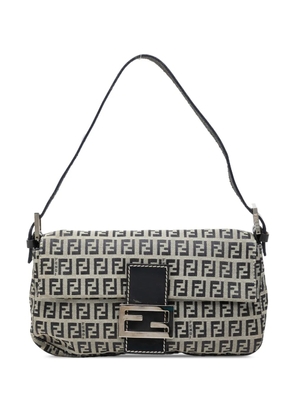 Fendi Pre-Owned 2000-2010 Zucchino Canvas Baguette shoulder bag - Grey