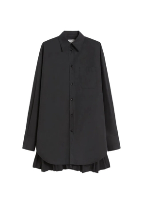 Sportmax plissé-pleated shirt - Black