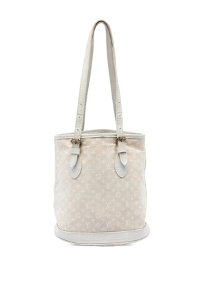 Louis Vuitton Pre-Owned 2006 Monogram Mini Lin Bucket PM shoulder bag - Neutrals