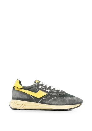 Autry Reelwind panelled suede sneakers - Grey
