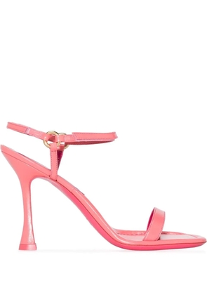 BY FAR Mia 100mm sandals - Pink