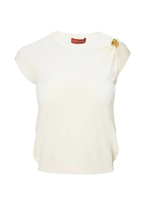 Altuzarra Rinaldi metallic-detail top - Neutrals