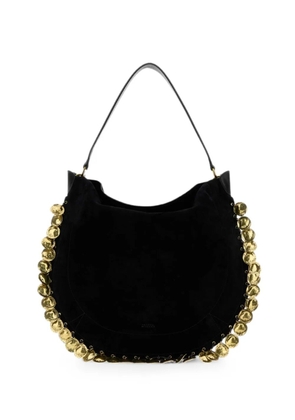 ISABEL MARANT Oskan Soft coin-embellished shoulder bag - Black