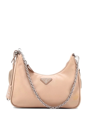Prada Pre-Owned Re-Edition 2005 Shoulder Bag Tessuto Small crossbody bag - Neutrals