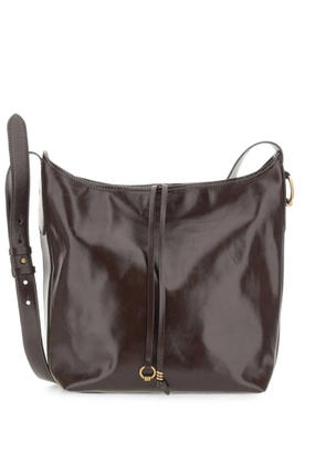 GIANNI CHIARINI Carla leather shoulder bag - Brown