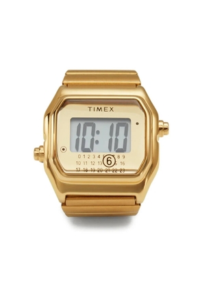 MM6 Maison Margiela x Timex digital 19mm ring watch - Gold