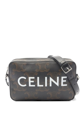 Celine Pre-Owned 2010s Triomphe messenger bag - Black